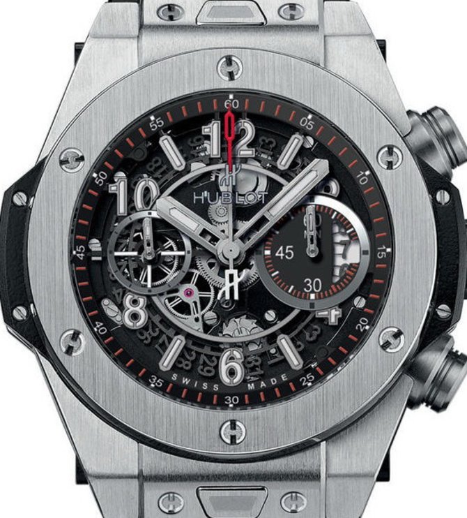 Hublot 411.NX.1170.RX.1104 Big Bang Unico Titanium Black Dial Grey Skeleton Automatic  - фото 3