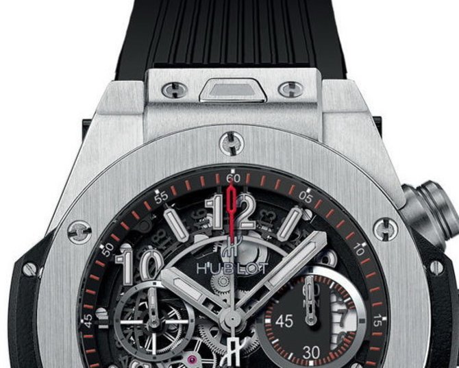 Hublot 411.NX.1170.RX.1104 Big Bang Unico Titanium Black Dial Grey Skeleton Automatic  - фото 2