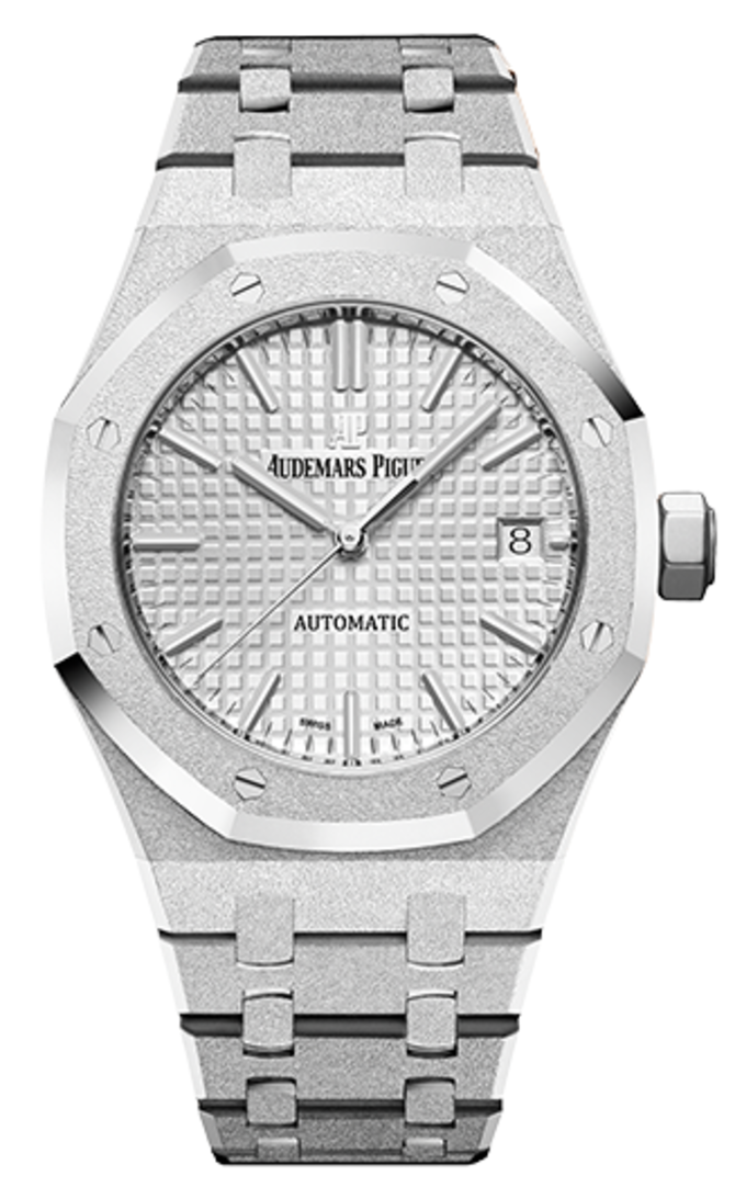 Audemars Piguet 15454BC.GG.1259BC.01 Royal Oak Frosted Gold 37mm - фото 1