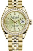 Rolex Datejust Ladies 279138rbr-0004 Datejust 28 mm Yelow Gold 