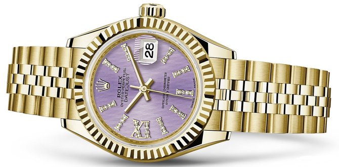 Rolex 279178-0012 Datejust Ladies 28 mm Yelow Gold  - фото 2