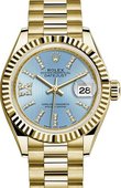 Rolex Datejust Ladies 279178-0009 28 mm Yelow Gold 