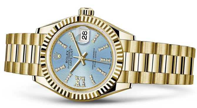 Rolex 279178-0009 Datejust Ladies 28 mm Yelow Gold  - фото 2