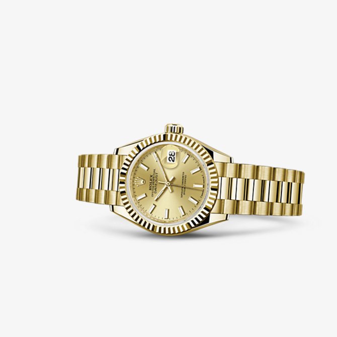 Rolex 279178-0001 Datejust Ladies 28 mm Yelow Gold  - фото 2
