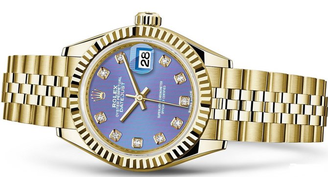 Rolex 279178-0019 Datejust Ladies 28 mm Yelow Gold  - фото 2