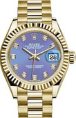 Rolex Datejust Ladies 279178-0018 28 mm Yelow Gold 