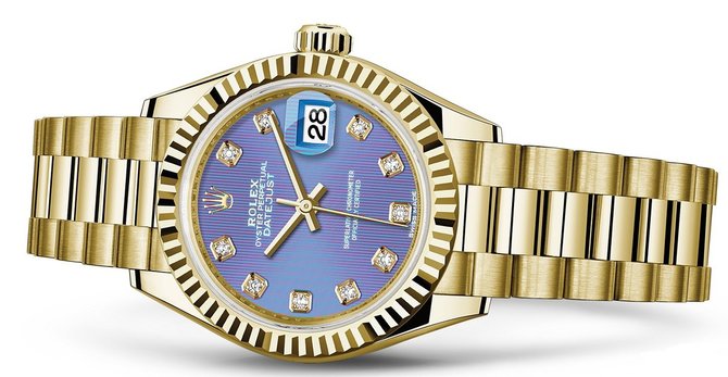 Rolex 279178-0018 Datejust Ladies 28 mm Yelow Gold  - фото 2