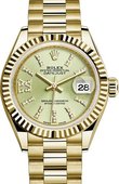 Rolex Datejust Ladies 279178-0007 28 mm Yelow Gold 