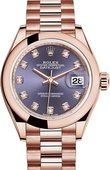 Rolex Datejust Ladies 279165-0019 28 mm Everose Gold 