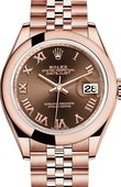 Rolex Datejust Ladies 279165-0014 28 mm Everose Gold 