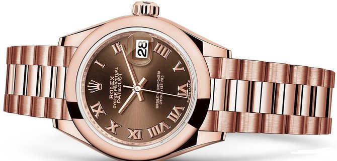 Rolex 279165-0013 Datejust Ladies 28 mm Everose Gold  - фото 2