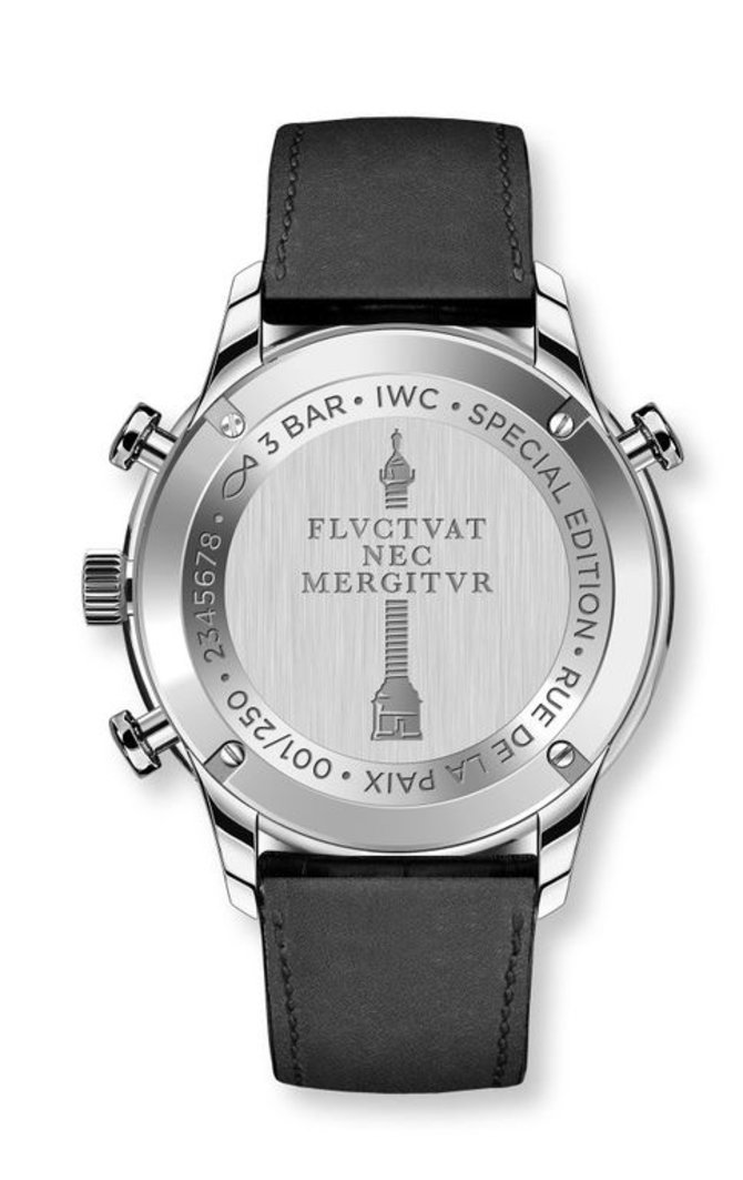 IWC IW371216 Portugieser Chronograph Rattrapante Edition "Boutique De La Paix" - фото 2