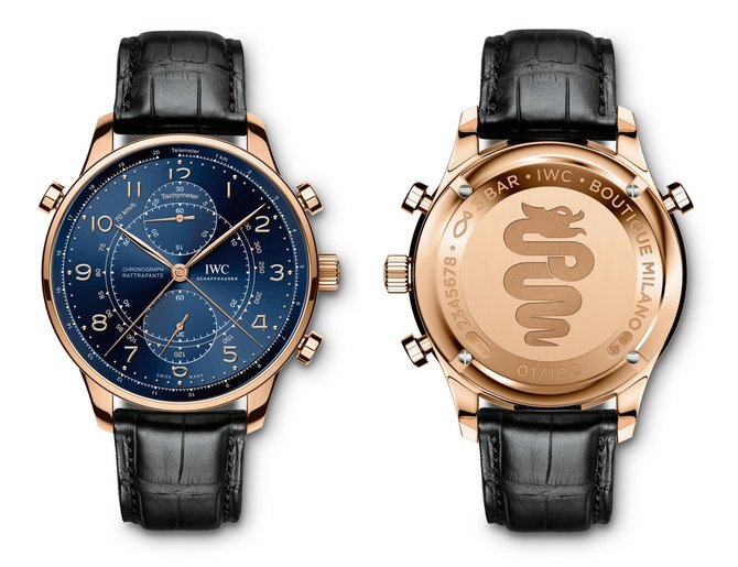 IWC IW371215 Portugieser Chrono-Rattrapante Boutique Milano - фото 2