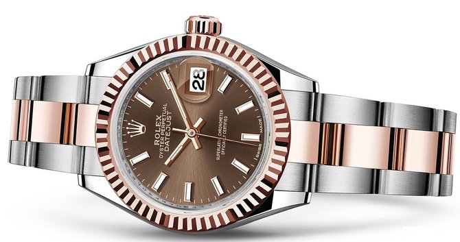 Rolex 279171-0018 Datejust Ladies 28 mm Steel and Everose Gold - фото 2