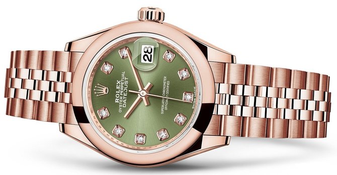 Rolex 279165-0012 Datejust Ladies 28 mm Everose Gold  - фото 2
