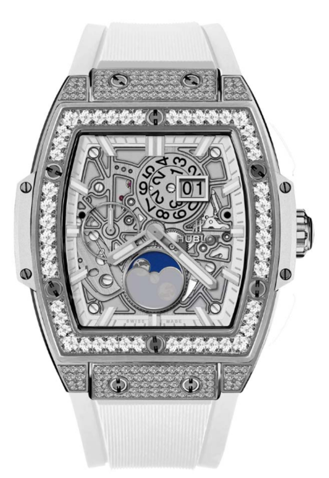 Hublot 647.NE.2070.RW.1604 Spirit of Big Bang Moonphase Titanium Pave