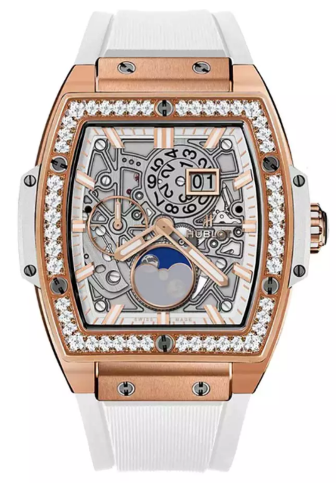 Hublot 647.OE.2080.RW.1204 Spirit of Big Bang Moonphase King Gold Diamonds