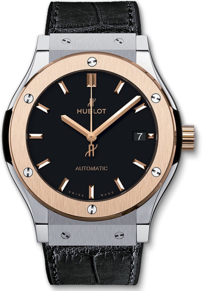 Hublot 542.NO.1181.LR Classic Fusion Titanium King Gold - фото 1