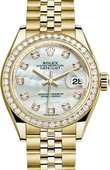 Rolex Datejust Ladies 279138rbr-0016 28 mm Yelow Gold 