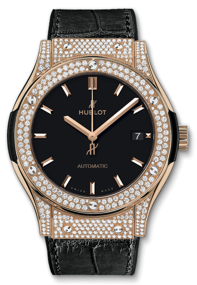 Hublot 511.OX.1181.LR.1704 Classic Fusion King Gold Diamonds