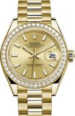 Rolex Datejust Ladies 279138rbr-0014 28 mm Yelow Gold 