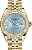 Rolex Datejust Ladies 279138rbr-0009 28 mm Yelow Gold 
