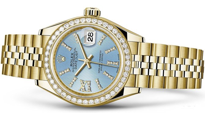 Rolex 279138rbr-0009 Datejust Ladies 28 mm Yelow Gold  - фото 2