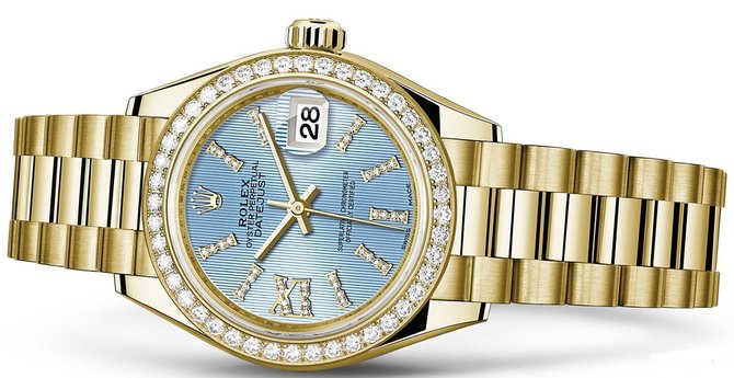 Rolex 79138rbr-0008 Datejust Ladies 28 mm Yelow Gold  - фото 2