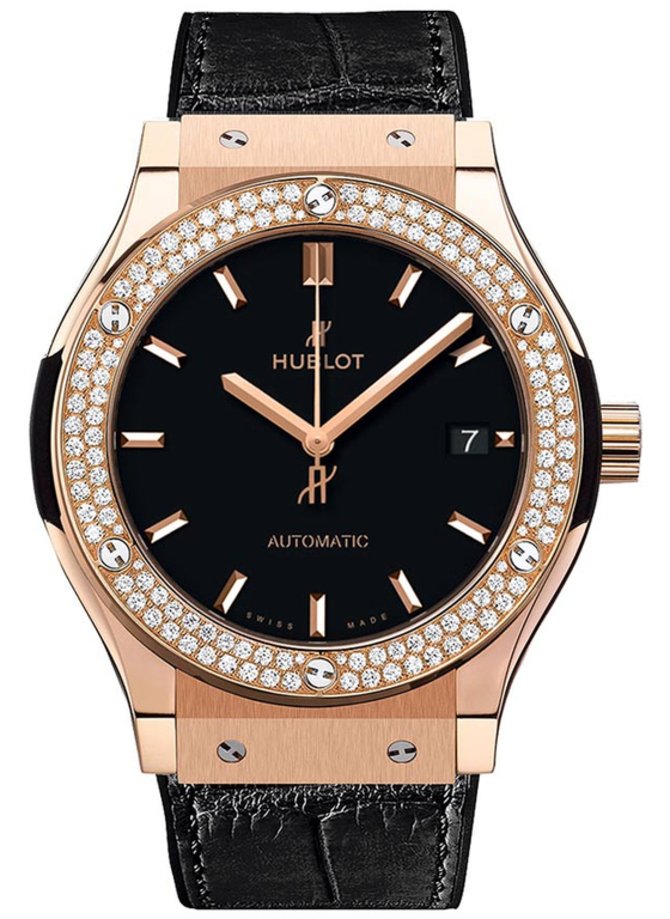 Hublot 542.OX.1181.LR.1104 Classic Fusion King Gold Diamonds