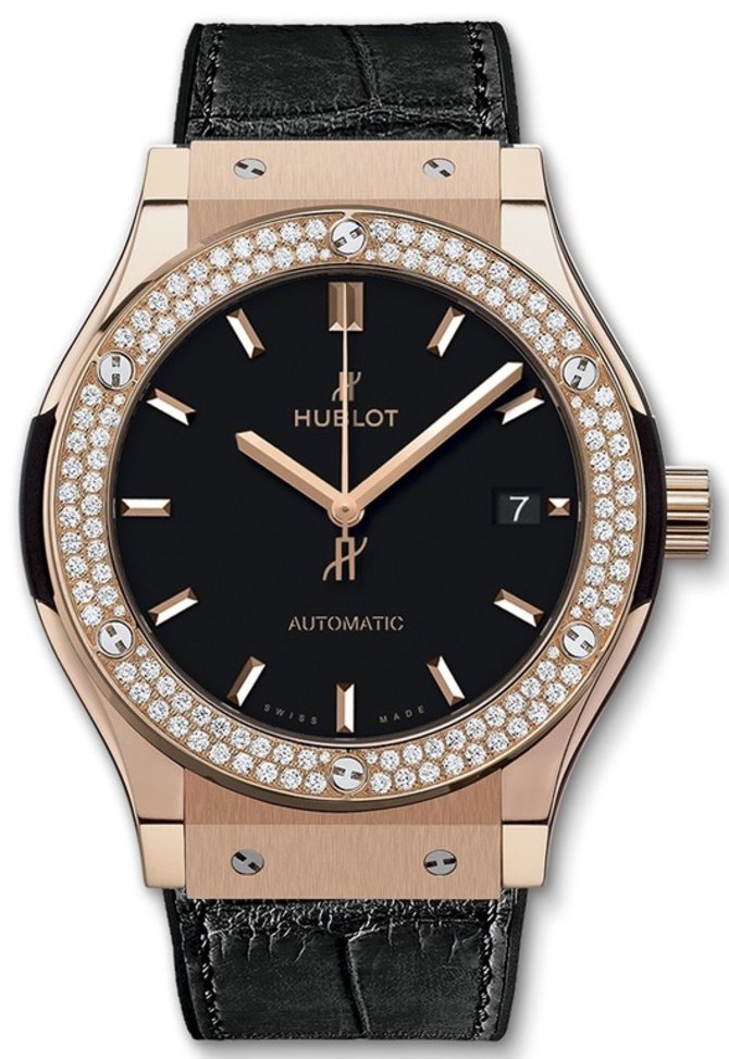 Hublot 565.OX.1181.LR.1104 Classic Fusion King Gold Diamonds