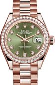 Rolex Datejust Ladies 279135rbr-0014 Everose Gold 