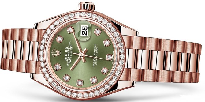 Rolex 279135rbr-0014 Datejust Ladies Everose Gold  - фото 2