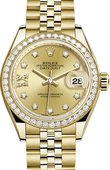 Rolex Datejust Ladies 279138rbr-0007 28 mm Yelow Gold 