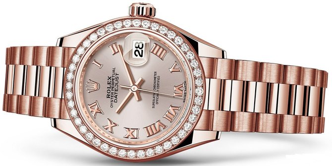 Rolex 279135rbr-0013 Datejust Ladies Everose Gold  - фото 2