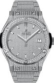 Hublot Classic Fusion 511.NX.9010.NX.3704 Titanium Full Pave