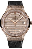 Hublot Classic Fusion 565.OX.9010.LR.1704 King Gold Full Pave