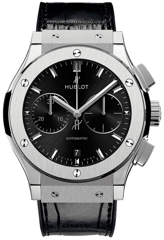 541.NX.1171.LR Hublot Chronograph Titanium Classic Fusion