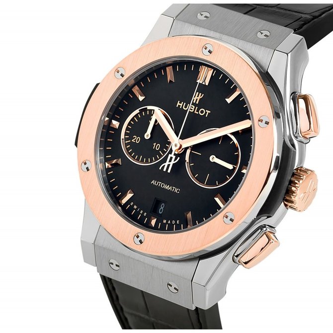 Hublot 541.NO.1181.LR Classic Fusion Chronograph Titanium King Gold - фото 3