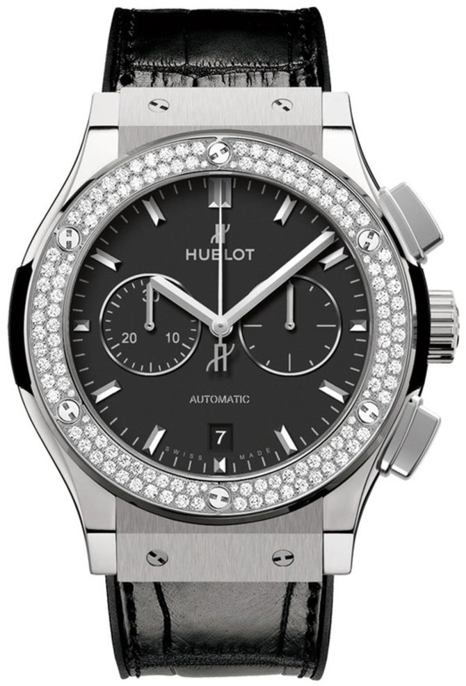 Hublot 521.NX.1171.LR.1104 Classic Fusion Chronograph Titanium Diamonds