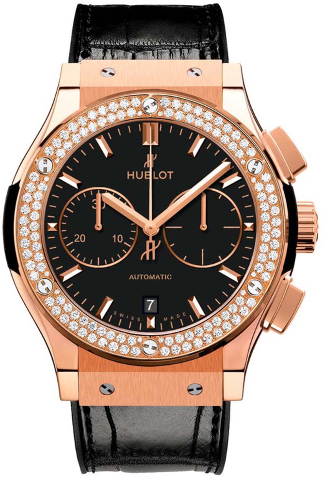 Hublot 521.OX.1181.LR.1104 Classic Fusion Chronograph King Gold Diamond