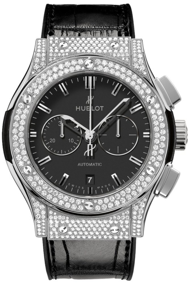Hublot 541.NX.1171.LR.1704 Classic Fusion Chronograph Titanium Pave
