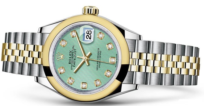 Rolex 279163-0015 Datejust Ladies 28 mm Steel and Yellow  - фото 2