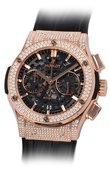 Hublot Classic Fusion 525.OX.0180.LR.1704 Chronograph King Gold Pave