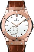 Hublot Classic Fusion 545.OX.2210.LR Ultra-Thin Gold White Shiny Dial