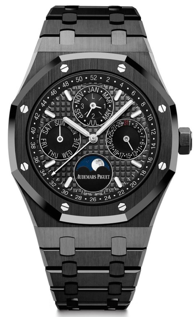 Audemars Piguet 26579CE.OO.1225CE.01 Royal Oak Perpetual Calendar Black Ceramic - фото 1