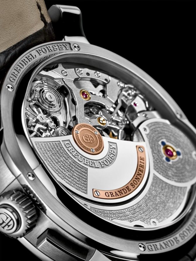 Greubel Forsey Grande Sonnerie Ti Black Dial Tourbillon 24 Secondes Titanium - фото 2