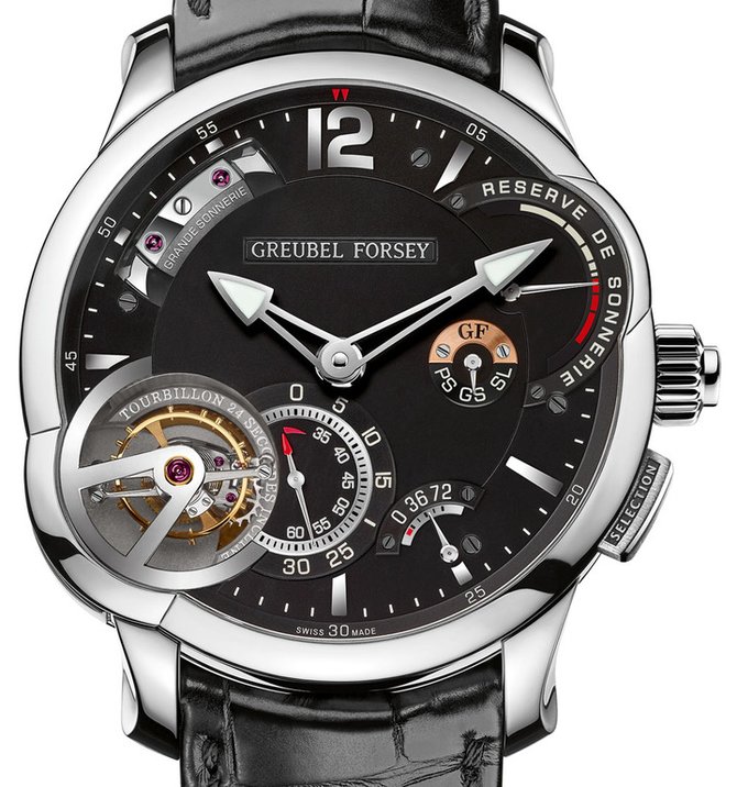 Greubel Forsey Grande Sonnerie Ti Black Dial Tourbillon 24 Secondes Titanium - фото 3