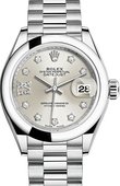 Rolex Datejust Ladies 279166-0001 28 mm Platinum