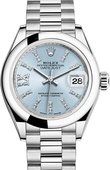 Rolex Datejust Ladies 279166-0002 28 mm Platinum