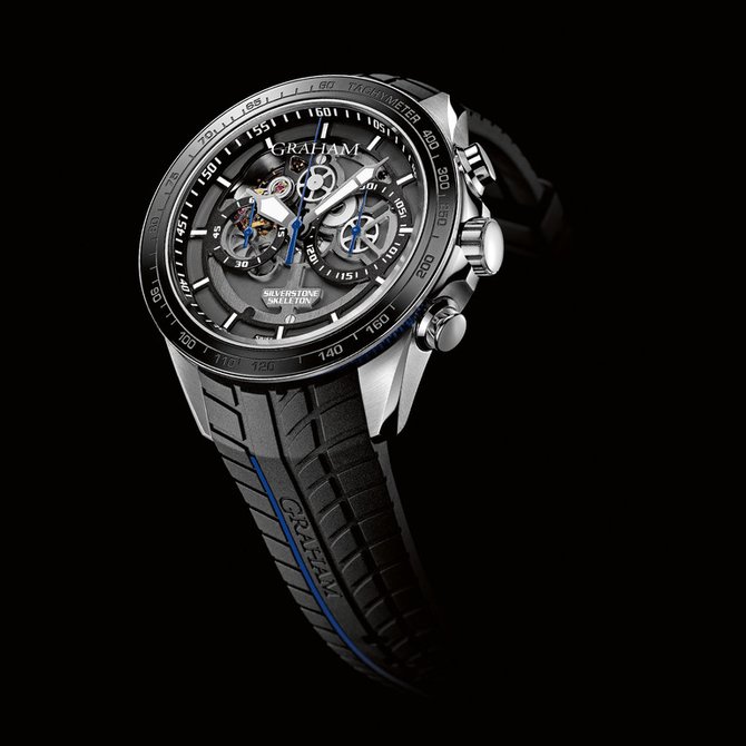 Graham 2STAC3.B01A.K91F Silverstone RS Skeleton Blue - фото 3